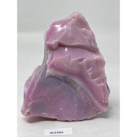 Purple Lavender Pink Multicolor Layered Slag Art Glass Cullet #XL2365 - Picture 4 of 8